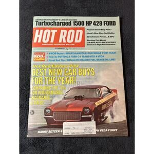 Vintage Original September 1971 Hot Rod Magazine, Vol. 24, No. 9.